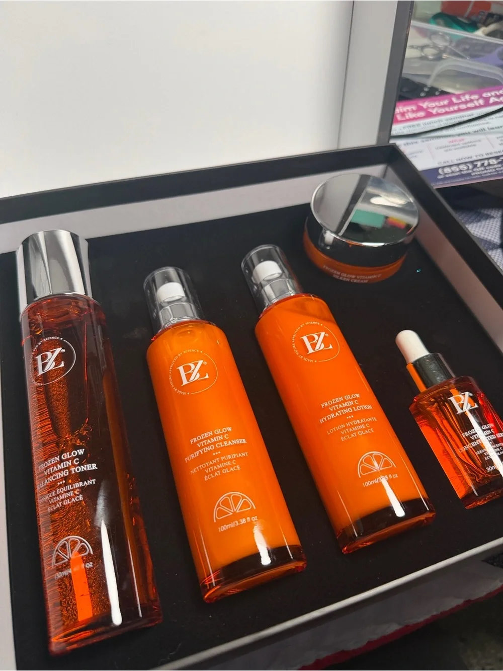 Vitamin C Kids Skin Care Set - Orange